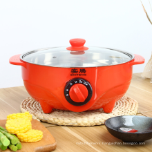 Portable multi-purpose non-stick stainless steel electric hot pot electric stew pot electric slow cooker